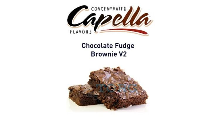 Изображение Ароматизатор Capella Chocolate Fudge Brownie V2 Ароматизатор Capella Chocolate Fudge Brownie V2