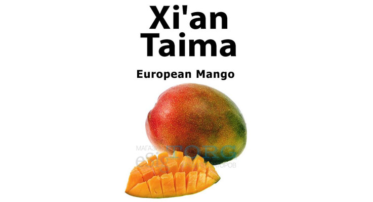 Изображение Ароматизатор Xi'an Taima European Mango Ароматизатор Xi'an Taima European Mango